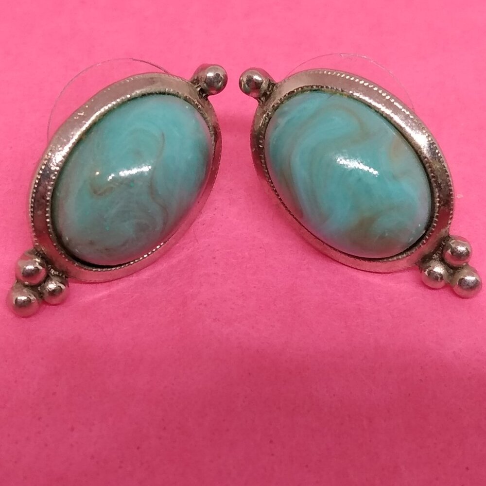 Genuine,  Turquoise earrings
